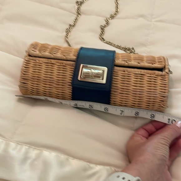 Talbots Rattan Clutch - Picture 7 of 9